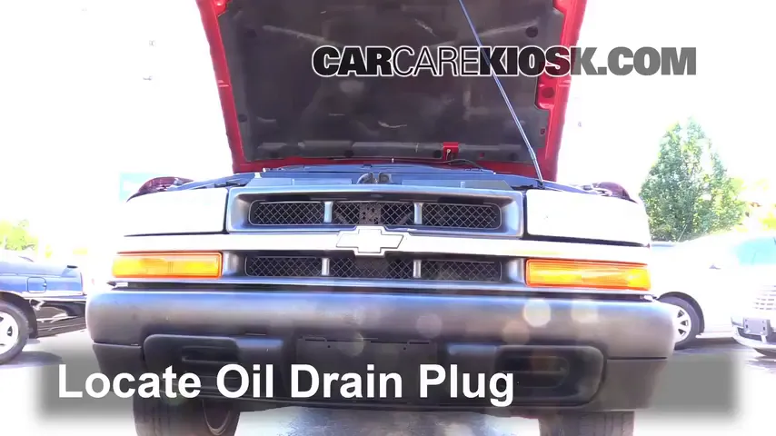 2003 Chevrolet S10 2.2L 4 Cyl. Standard Cab Pickup (2 Door) Oil Change Oil and Oil Filter